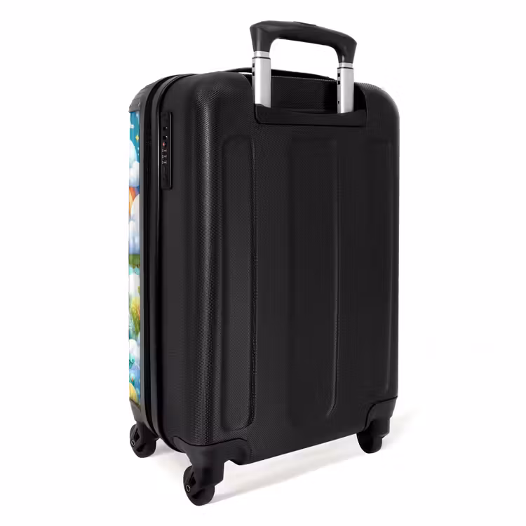 Suitcase - Prince with Crown on a Green Dino — 3