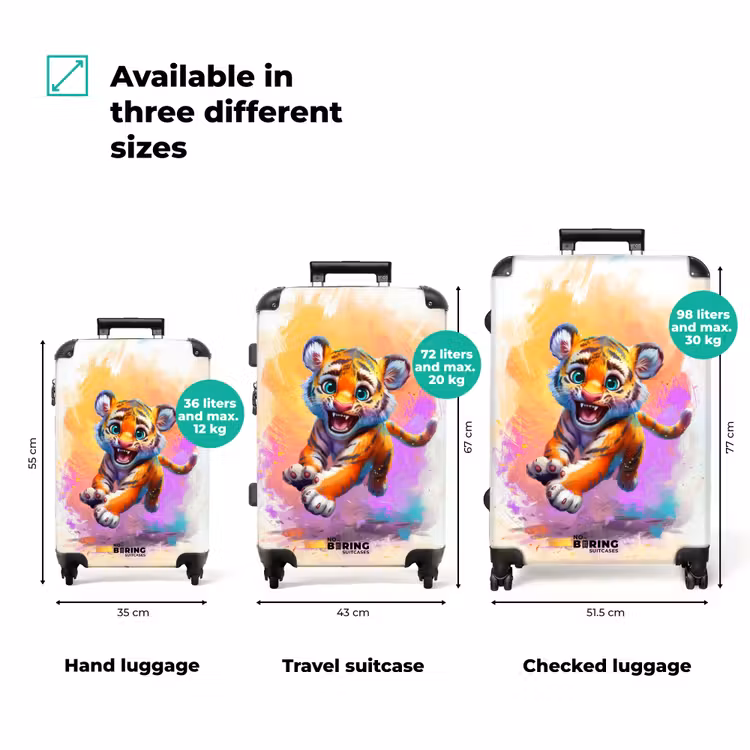 Suitcase - Tommy tiger — 3