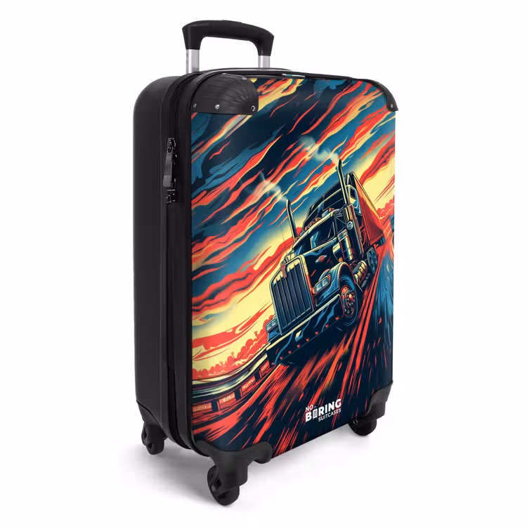 Suitcase - Truck in twilight light — 2