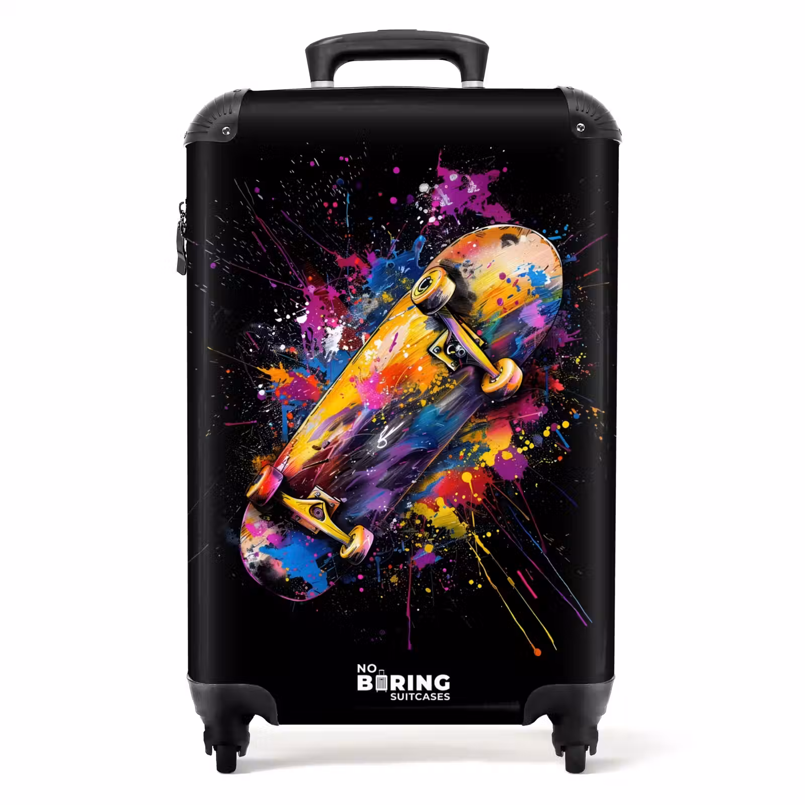 Suitcase - Skateboard with graffiti — 1