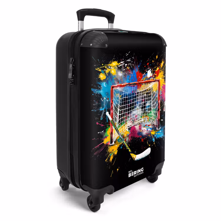 Suitcase - Field hockey with paint — 2