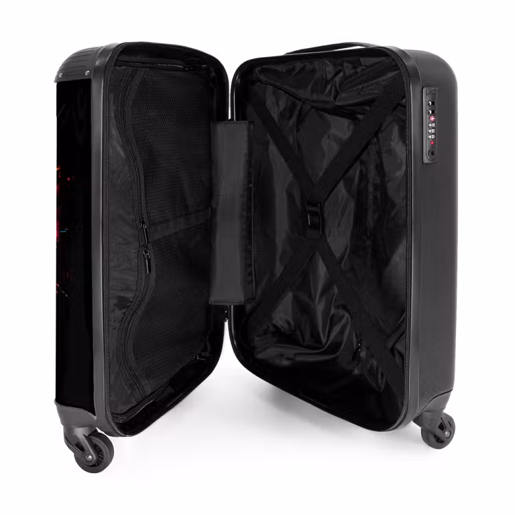 Suitcase - Ice hockey with graffiti — 4