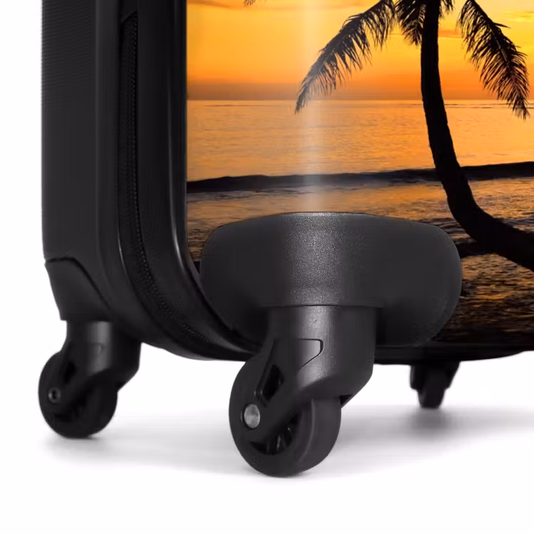 Suitcase - Palm trees at sunset — 6