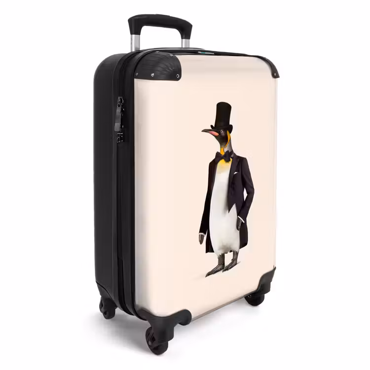Suitcase - Penguin in Suit — 2
