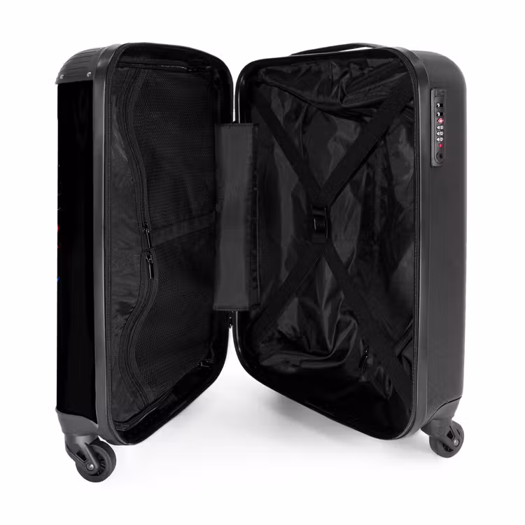 Suitcase - Red boxing gloves with paint — 4