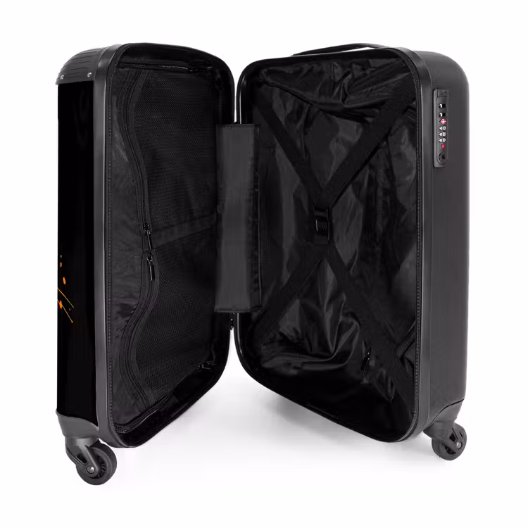 Suitcase - Rugby ball with colorful graffiti — 4