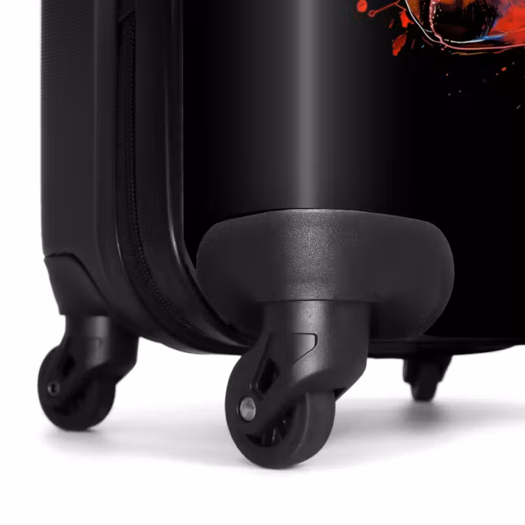 Suitcase - Rugby ball with colorful graffiti — 6