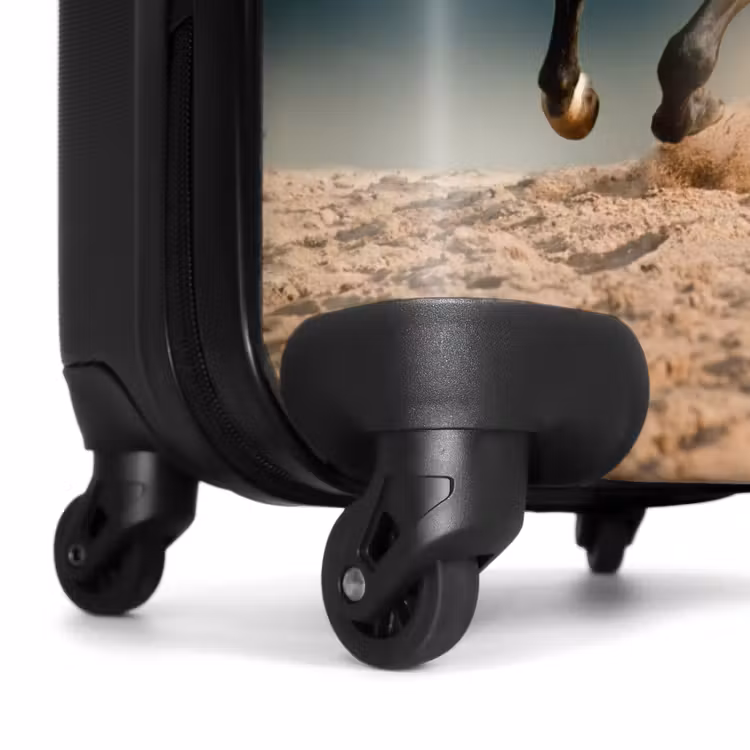 Suitcase - Running brown horse — 6