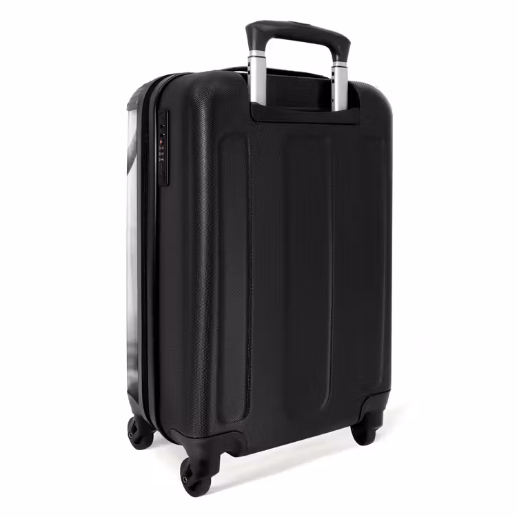 Suitcase - Scottish highlander in black and white — 3