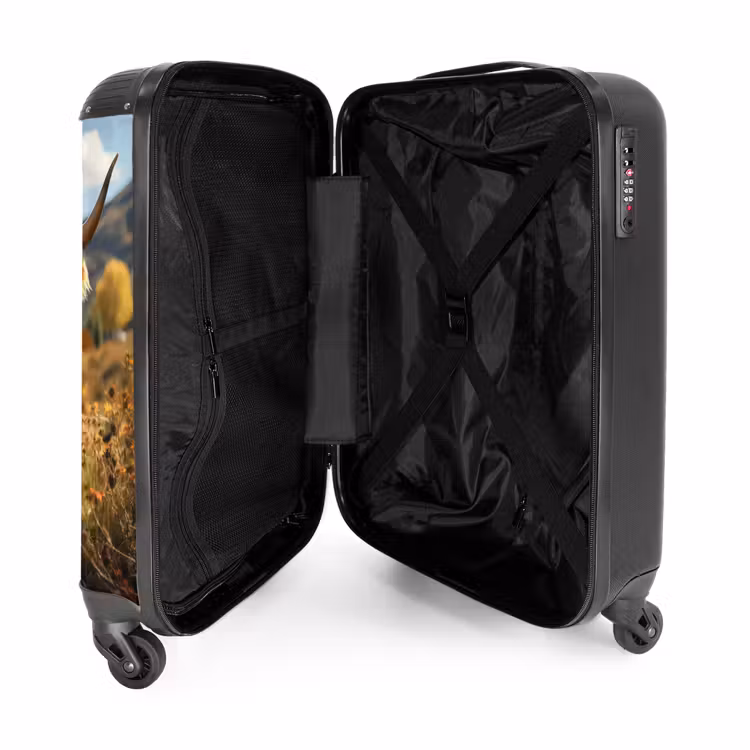Suitcase - Scottish highlander in pasture — 4