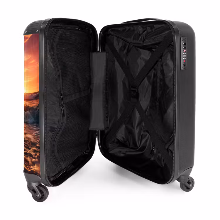 Suitcase - Sea at sunset — 5