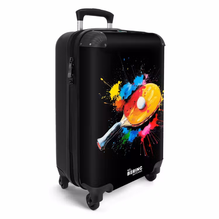 Suitcase - Table tennis with bright colors — 2