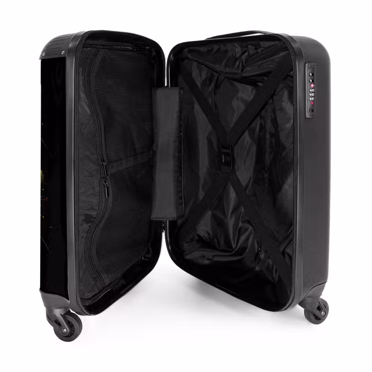 Suitcase - Tennis ball with graffiti — 4