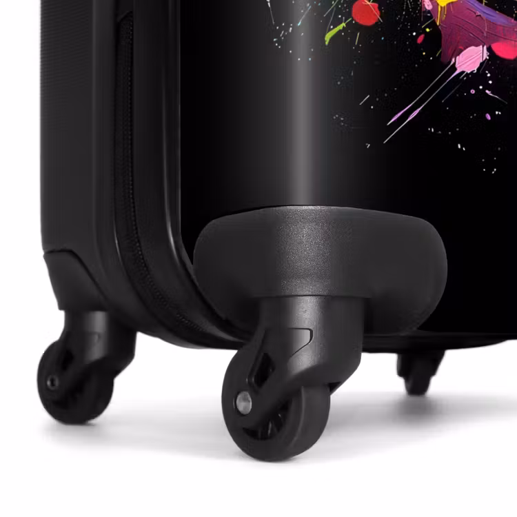 Suitcase - Tennis ball with graffiti — 6