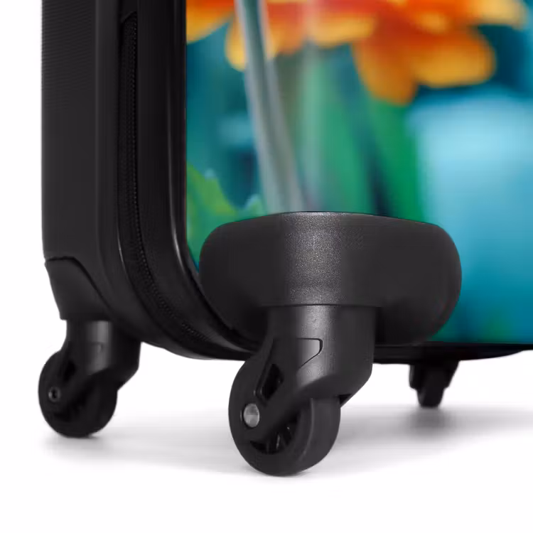 Suitcase - Colorful gerbera flowers — 6