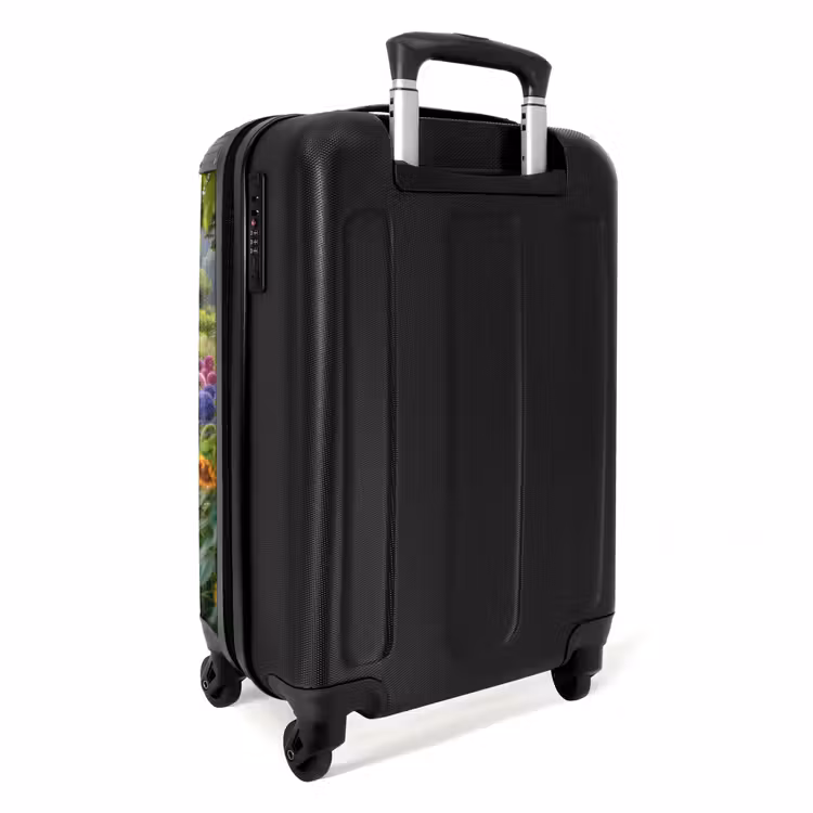 Suitcase - Garden path with flowers — 3