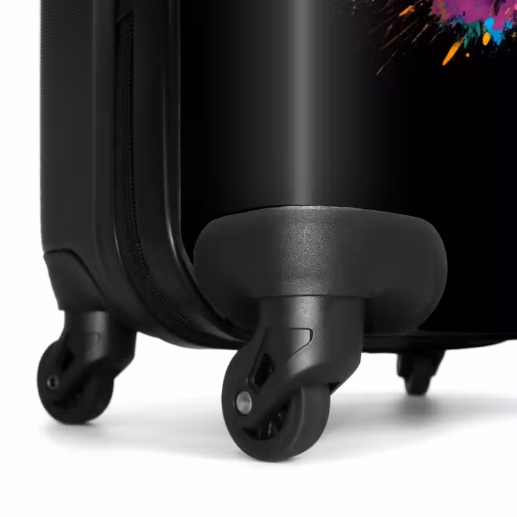Suitcase - Monster truck with colorful graffiti — 6