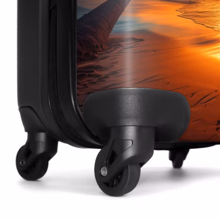 Suitcase - Palm tree at sunset — 7