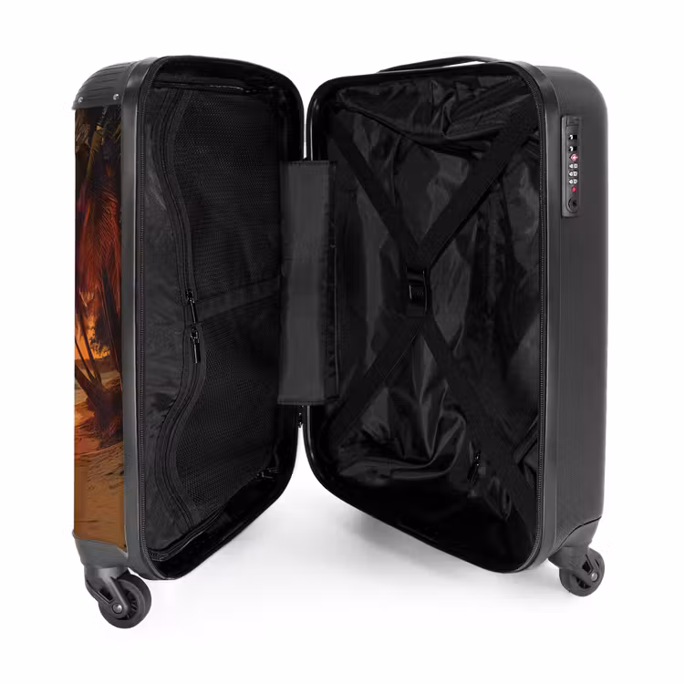 Suitcase - Palm trees on a beach — 5