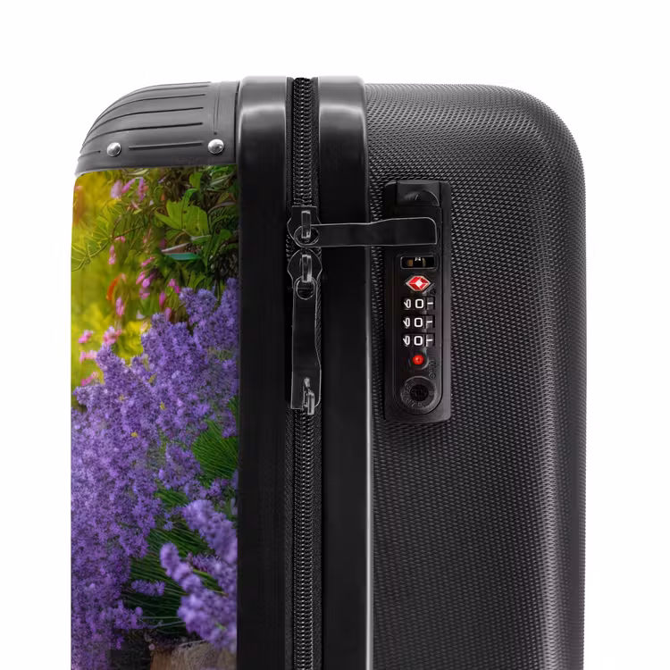 Suitcase - Path with purple lavender bushes — 5