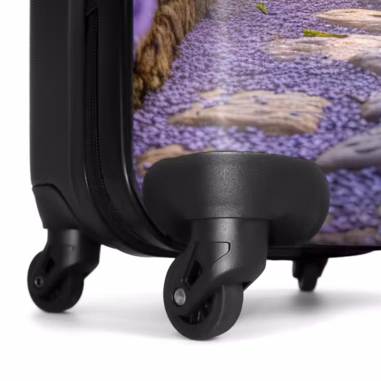 Suitcase - Path with purple lavender bushes — 6