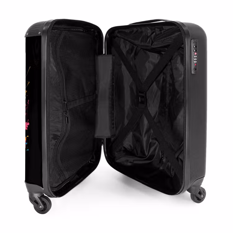 Suitcase - Radio with colorful paint — 4