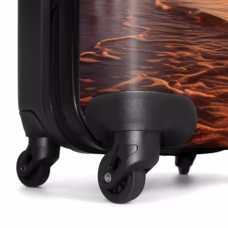 Suitcase - Sea at sunset — 7