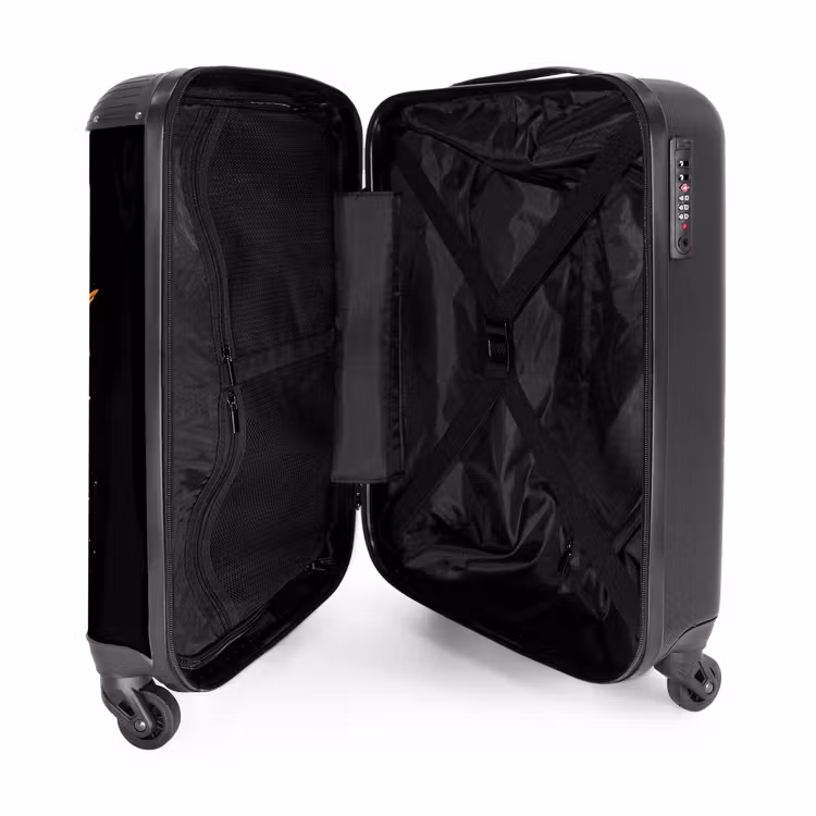 Suitcase - Toucan with tropical leaves — 4