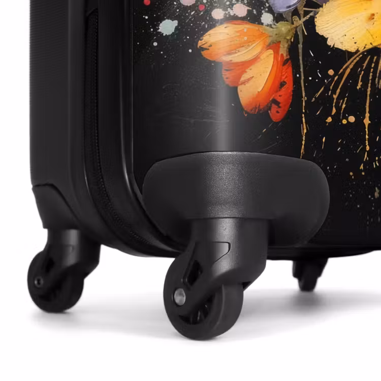 Suitcase - Flowers in graffiti style — 6