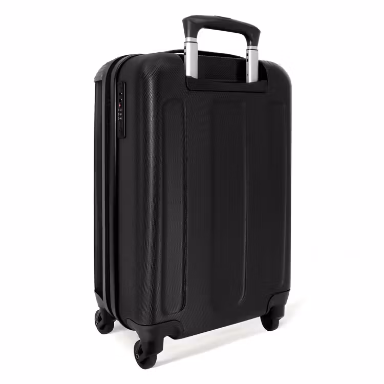 Suitcase - Fox with pink and blue coat and paint splatters — 3