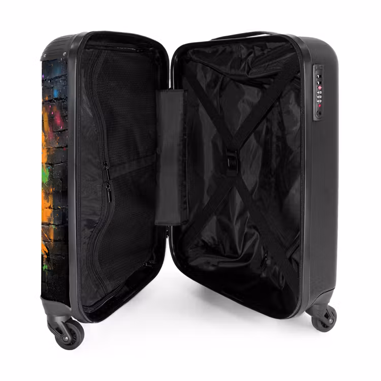 Suitcase - Graffiti soccer with bright colors — 4