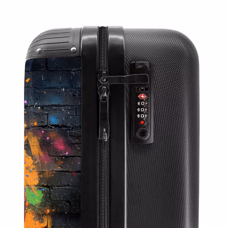 Suitcase - Graffiti soccer with bright colors — 5