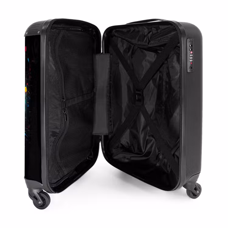 Suitcase - Orange Basketball to Amid Paint Splatters — 4