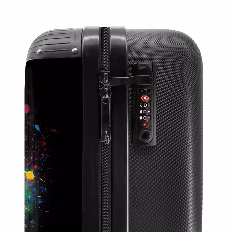 Suitcase - Orange Basketball to Amid Paint Splatters — 5