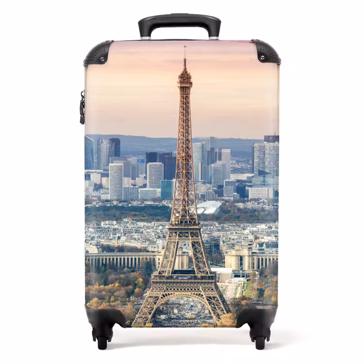 Suitcase - Eiffel Tower - Autumn - Paris - Evening — 1