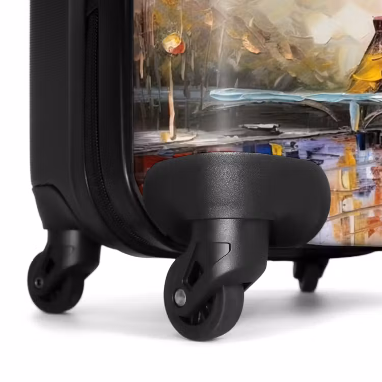 Suitcase - Eiffel Tower - Painting - Oil Painting - Paris — 6