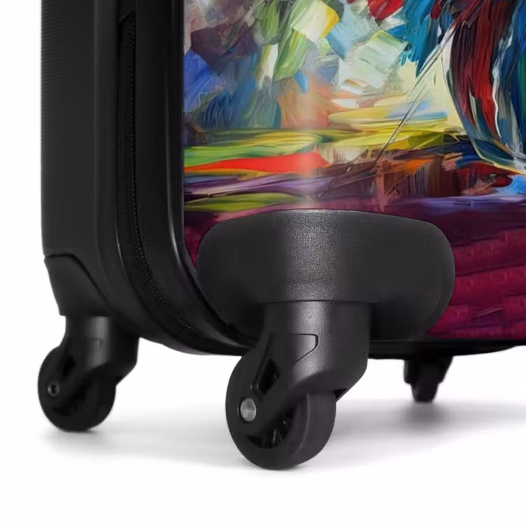 Suitcase - Flowers - Colorful - Flower pot - Oil painting — 6