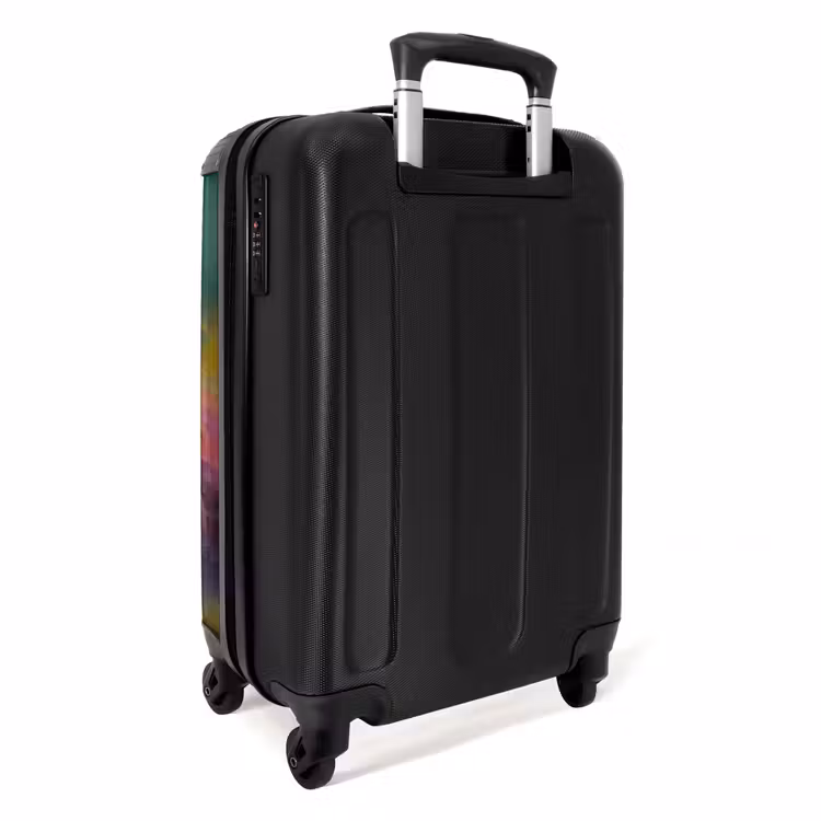 Suitcase - Oil painting artwork of a reclining tiger — 3