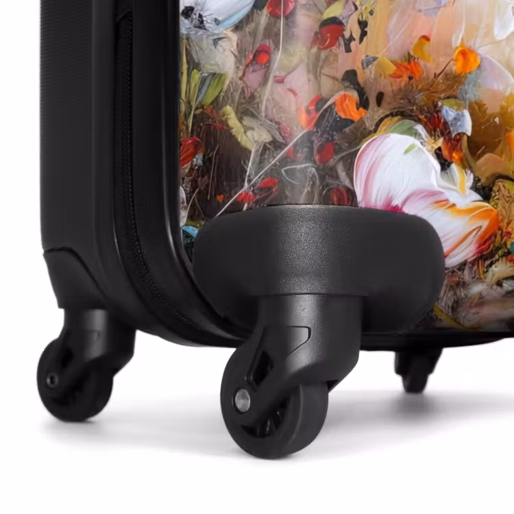 Suitcase - Oil painting - Flowers - Colorful - Nature — 6
