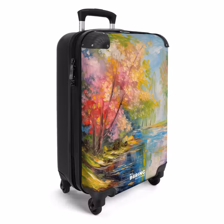 Suitcase - Oil painting - Landscape - Nature - Colorful — 2