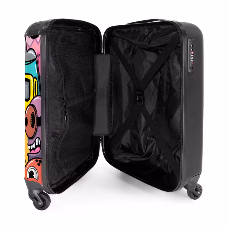 Suitcase - Colorful Monster Parade — 4