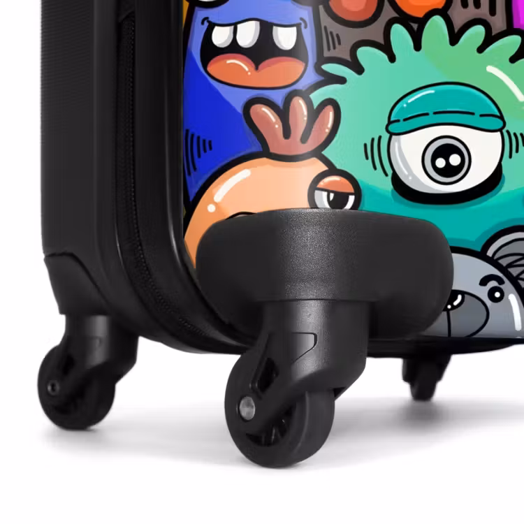 Suitcase - Colorful Monster Parade — 6