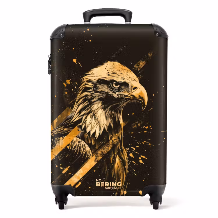 Suitcase - Tattoo style- Eye of the Eagle — 1