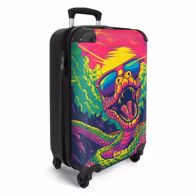 Suitcase - Tattoo style- Sunny Serpent — 2