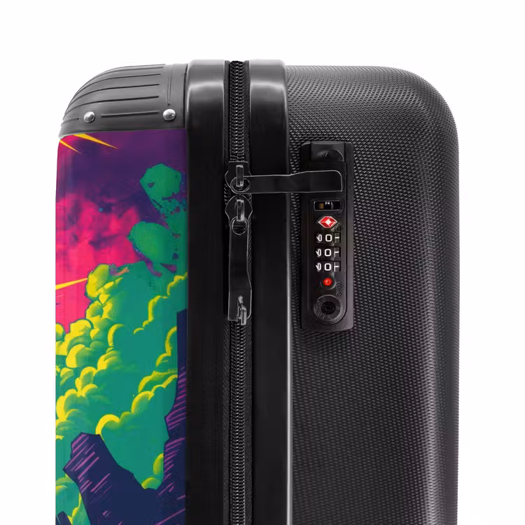 Suitcase - Tattoo style- Sunny Serpent — 5