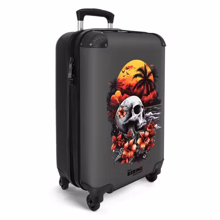 Suitcase - Tattoo style- Sunset of Life and Death — 2