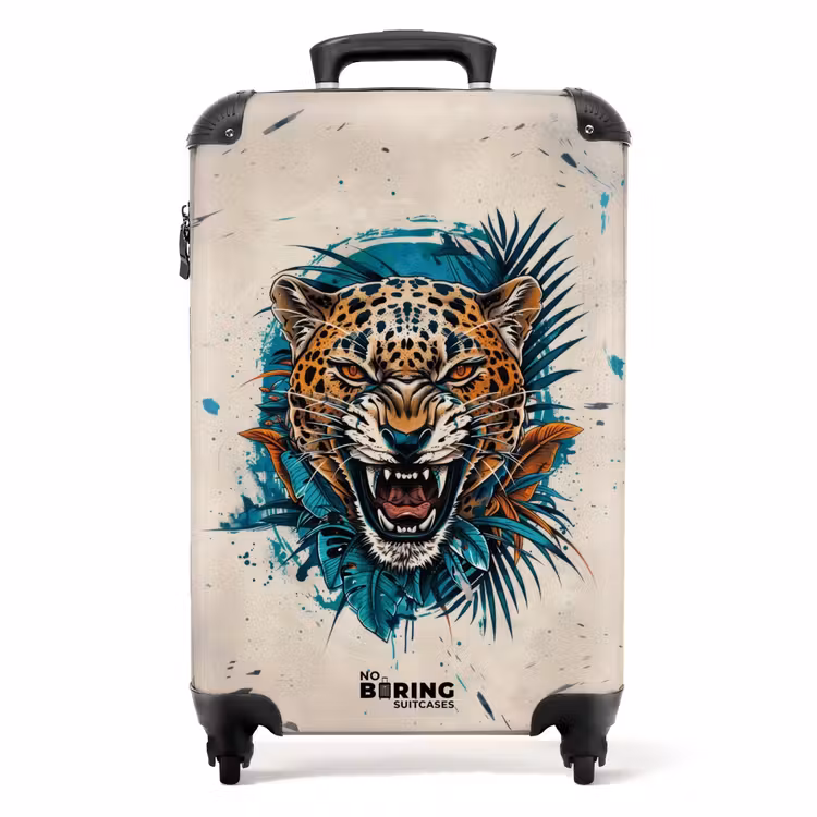 Suitcase - Tattoo style- The Anger of the Leopard — 1