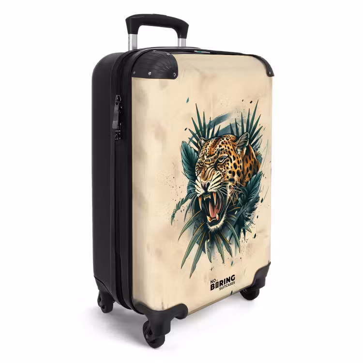 Suitcase - Tattoo style- The warring Leopard — 2