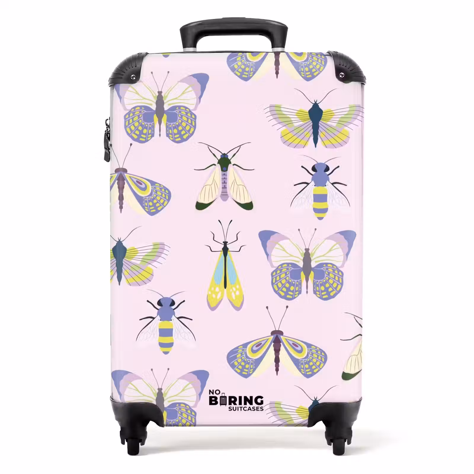 Suitcase - Summer memories - Butterfly and insect pattern — 1