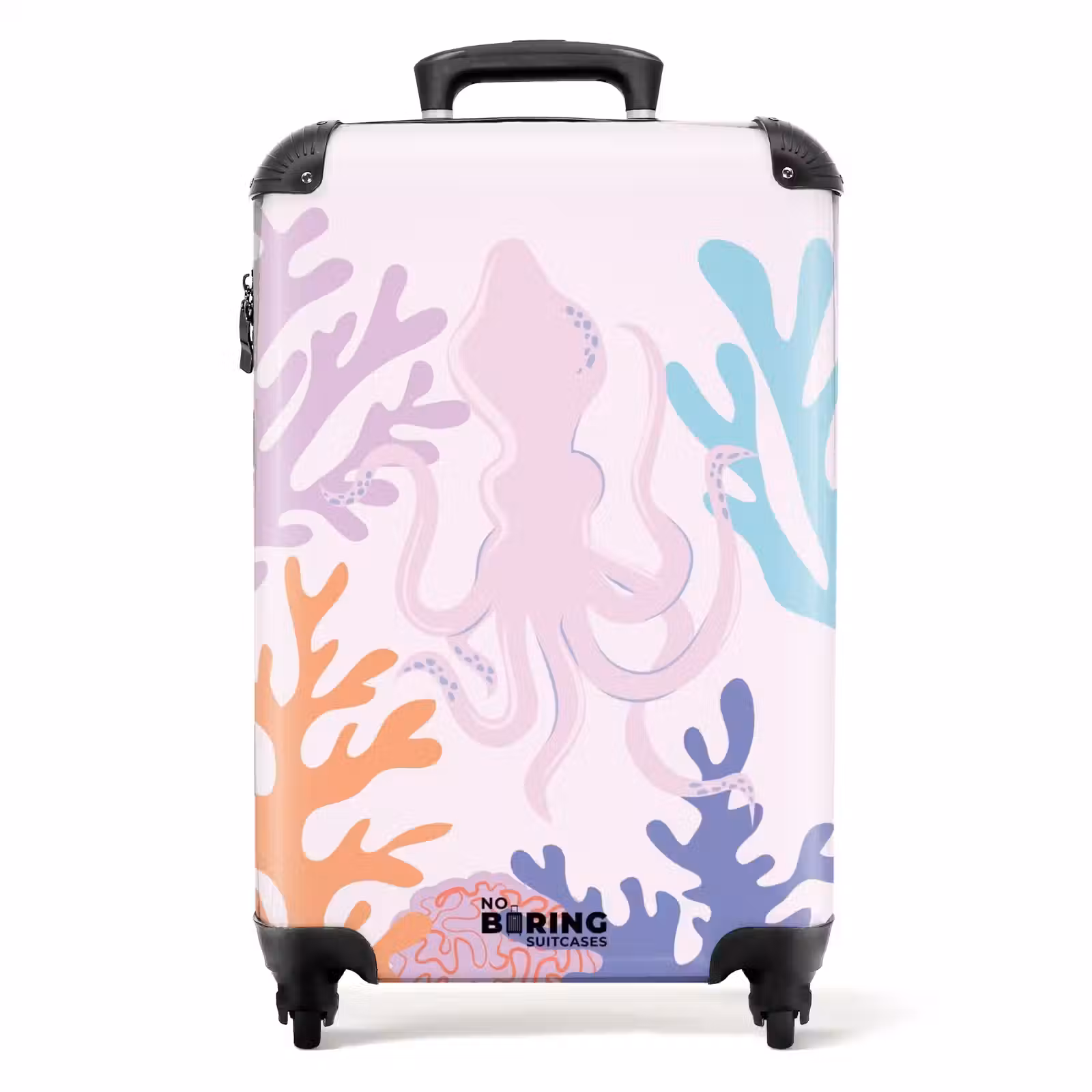 Suitcase - Summer memories - Octopus in colorful coral — 1